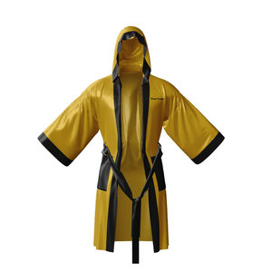 Nuevo Estilo de Túnicas de Combate para Adultos, Ropa Deportiva Holgada para Boxeo, Ropa de Artes Marciales de Color Sólido, Satén/Poliéster de Secado Rápido - Product Image 1