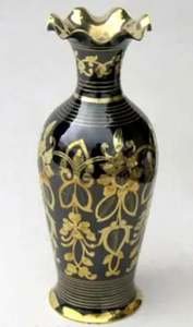 Florero de latón antiguo de la mejor calidad al por mayor floreros de metal decorativos para el hogar personalizados para la venta - Product Image 4