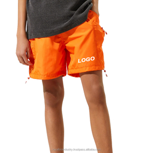 Pantalones cortos Cargo Jogger de nailon personalizados al por mayor hasta la rodilla para hombre ajuste relajado cintura elástica patrón de estilo social de negocios informal - Product Image 6