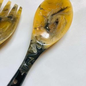 Cuchara de resina personalizable con mango estilo Ángel, vajilla de Hotel, cubiertos, juego de cubiertos para uso doméstico y restaurante - Product Image 5