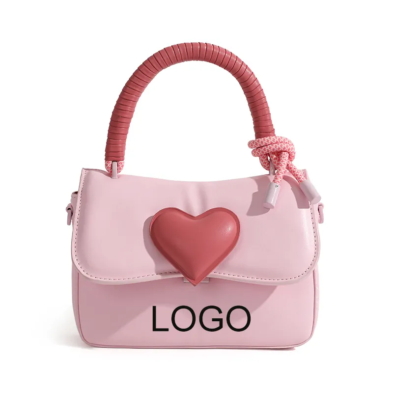 New Style Girl Mini Handbags With Love Heart Ladies Shoulder Bags 2022 Fashion Women Messenger Hand Bags