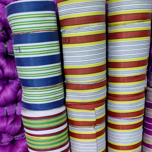 100% <b>Recycled</b> Polypropylene Woven <b>Fabric</b> Custom Designs Eco-Friendly Bags 180g/m GSM Kapadavala Brand Industrial Wholesale - Product Image 1