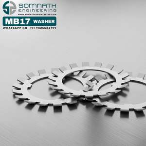 Arandela de Seguridad de Alta Calidad MB17 para Tuercas Métricas de Seguridad KM17     Arandela de Seguridad para Rodamientos MB01 a MB40 - Product Image 6