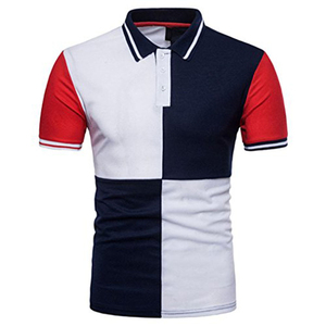Camiseta de Golf Personalizada al por Mayor para Hombre, 100% Algodón, Cuello Alto, Secado Rápido, Antiarrugas, Colores Personalizados, Tejido de Punto - Product Image 5