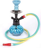 Chicha en laiton antique avec finition laquée, design moderne, options de logo et de design personnalisés, service de personnalisation disponible