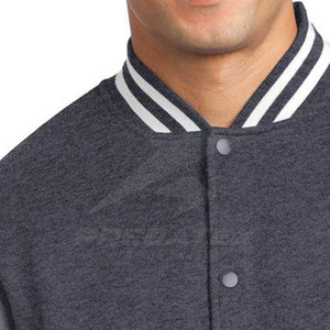 2025 nouvelle veste d'hiver Lettermen de couleur personnalisée meilleure vente avec col montant et Logo avant Design exclusif à vendre - Product Image 6