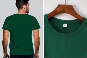 Camiseta Personalizada con Tu Logotipo, Foto o Texto, Camiseta Hecha a Medida de Alta Calidad, Lavada, de Alta Densidad - Product Image 4