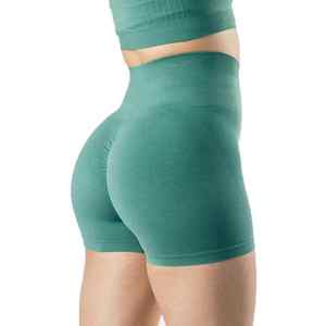 Short de sport taille haute Short de butin personnalisé Sublimation Yoga femmes entraînement athlétique 2024 dernière conception Shorts de butin - Product Image 2