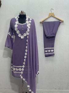 ชุดปาร์ตี้ดีไซเนอร์ใหม่สวมใส่กับ dupatta - Product Image 6