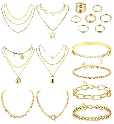 2026 New Korean Design Vintage Silver Plated Pendent Necklace Charm Jewelry Fashion Multi Layer Link Chain Necklace for Women