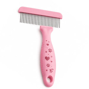 Peigne de toilettage pour animaux de compagnie SHEARS BEAUTY, écologique, imperméable, en acier inoxydable, pour chiens et chats - Réutilisable et portable - Product Image 1