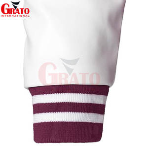 Streetwear Letterman Varsity Jacket à manches en cuir PU personnalisé pour hommes, bombardier à capuche sur support élégant et à la mode, vêtements d'hiver formels - Product Image 3