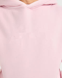 Meilleure vente sweat à capuche en peluche classique oversize rose personnalisé pour femmes sweats à capuche anti-rides et respirants pour femme sweat à capuche zippé gym - Product Image 3
