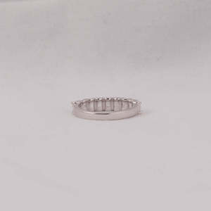 1.8 TCW Lab Grown <b>Cushion</b> Cut Diamond Wedding Band 18KT Solid Gold Classic Certified Nine Diamond Anniversary Gift - Product Image 4