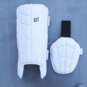 Équipement de protection de baseball en mousse EVA en fibre de carbone sur mesure avec logo, protège-tibias et protège-jambes pour batteur - Product Image 3