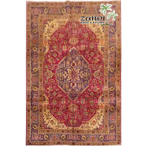 พรมเปอร์เซียแท้แบบที่หายาก ขนาด 9'10 x 6'6 - Product Image 1