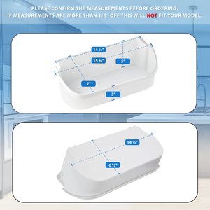 Contenedor de Repuesto para Estante de Puerta de Refrigerador Frigidaire # # # #   Uso Doméstico - Product Image 3