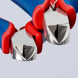 KNIPEX Electronic Side Cutters 115 mm Length Beveled 0 Shape <b>Small</b> Multi-Component <b>Mirror</b>-Polished Handles for Paper Scissors - Product Image 3