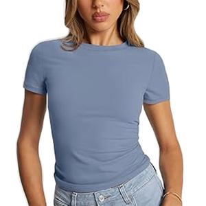 Nueva Camiseta de Verano para Mujer, Cuello Redondo, Talla Grande, Marca Bella Canvas, Color Sólido, HECHA EN HI 2026 - Product Image 6