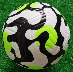Balón de fútbol personalizado de cuero para adultos, balón de fútbol para estudiantes, Partido de entrenamiento, talla 5, venta al por mayor - Product Image 2