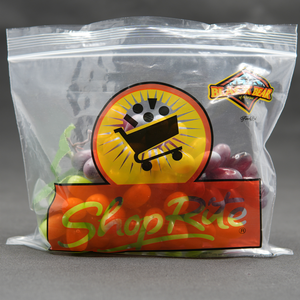 Fabricants en gros écologique impression personnalisée en plastique givré transparent poly sac avec fermeture éclair sac d'emballage alimentaire - Product Image 1