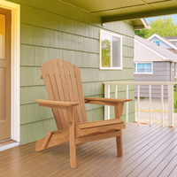Ensemble de chaises en bois massif très vendu, fauteuils de jardin semi-assemblés pour l'extérieur, pour jardin, école, cour, terrasse et utilisation en station balnéaire