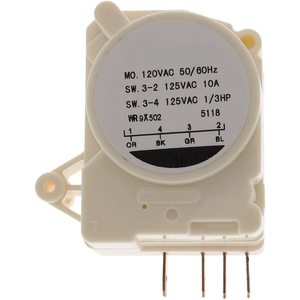 Minuteur de dégivrage électrique ERP WR9X502 Neuf 60Hz en français, pièces en plastique et cuivre pour congélateur et usage domestique pour hôtels - Product Image 4