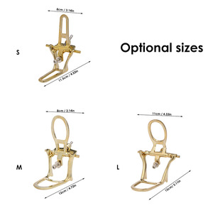 Articulador de horquilla de laboratorio Dental al por mayor articuladores de laboratorio Dental de oro completo articulador Dental ajustable - Product Image 4