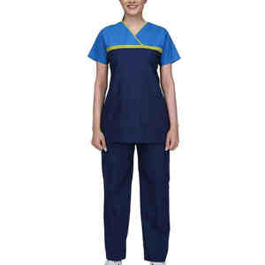 Tenue d'hôpital pour femmes, uniforme, fabricant OEM ODM, tissu durable, haut et pantalon, approvisionnement en gros pour l'exportation - Product Image 5