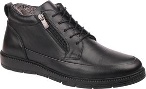 Botas Chelsea Clásicas de Piel Genuina con Cordones para Hombre 5511, Botas Cortas Impermeables con Suela de Goma Antideslizante, Cómodas para Uso Diario - Product Image 1