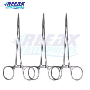 Pinzas hemostáticas rectas y curvas de acero inoxidable de la mejor calidad, pinzas para mosquitos, base de instrumentos quirúrgicos REEAX ENTERPRISES - Product Image 4