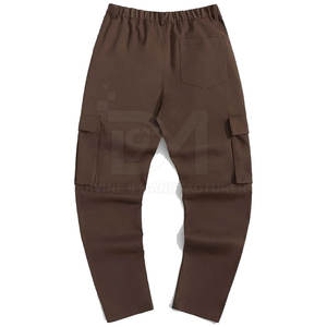 Pantalones Cargo de alta calidad para hombre, ropa de calle, pantalones Cargo para hombre, pantalones Cargo de último diseño de Color sólido para hombre - Product Image 2