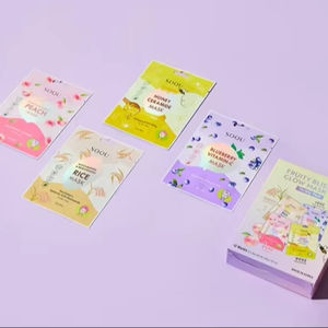 Ensemble de masques SOQU Fruity Blissful Glow, 12 ingrédients principaux : riz et vitamine C - Product Image 6