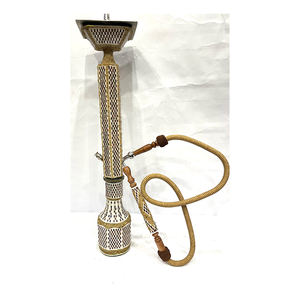 Chichas de luxe de haute qualité en acier inoxydable plaqué or avec mosaïque de nacre, origine Égypte, exportateur, prix de gros - Product Image 1