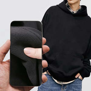 Sweatshirts à capuche en coton personnalisables 430 GSM prix d'usine sweatshirts chauds de qualité supérieure pour l'hiver et les vêtements décontractés - Product Image 3