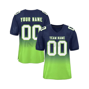 Camiseta Deportiva de Malla Transpirable para Práctica de Fútbol Americano, Talla Grande, Bordado Occidental, Malla Deportiva para Exteriores - Product Image 2