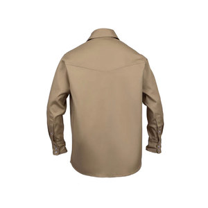 Everyday Professional Work Half-Sleeved Cotton and Nylon <b>Shirt</b> Clean Lines with Subtle Detailing Office Suitable Attire - Product Image 6