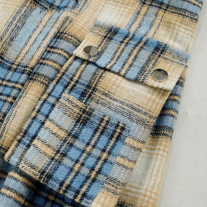 Style Plaid Contraste Couleur Poche Jupe Plissée Kilt pour Hommes Irlandais Traditionnel Hommes Mode Scottish Kilt - Product Image 5