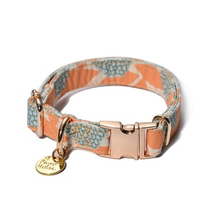 Modern Luxury & Elegant Cute Loquat Tree S Cotton <b>Dog</b> & Cat Collar Personalized Lights Adjustable Soft Durable Buckle Closure - Product Image 1