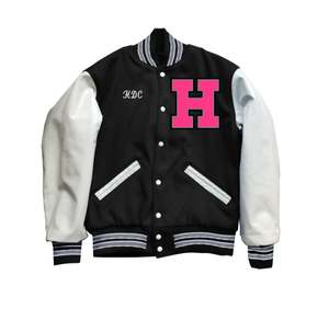 MOQ bajo Parche de chenilla personalizado de alta calidad OEM Fabricante de chaqueta universitaria personalizada con logotipos bordados - Product Image 4