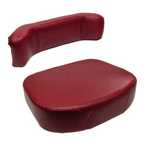 Ensemble de 2 coussins de siège de tracteur pour Oliver / White / Minneapolis-Moline - Product Image 1