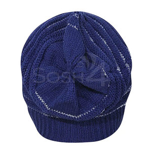 Private Label Customized Logo Jacquard Beanies Hats for Adults-High Quality Common Fabric 100% Wool Multiple Colors & Designs - Product Image 4