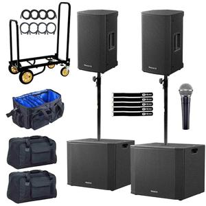 Nouveaux enceintes actives XPRS102 10 pouces avec duo de subwoofers 18 pouces - Product Image 4