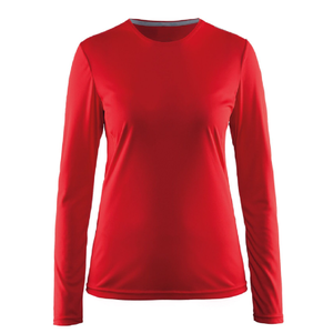 T-shirts à manches longues pour femmes, coton pur, bas prix, meilleure qualité, fabricant d'usine, t-shirts solides à manches longues pour femmes - Product Image 2