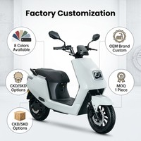 Scooter électrique L1e EEC personnalisé, fabriqué en Chine par une usine OEM, 60V 23.4AH, deux roues, en alliage d'aluminium, moteur Bosch 3000W
