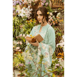 Conjunto de Traje Premium para Mujer Elaf Premium Luxury Lawn Edition 25-ELM-7A ZARAFSHAN TC-1291 - Product Image 3