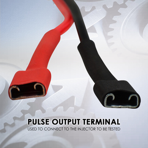 Probador de inyector de combustible automotriz de 12V, herramienta de diagnóstico, pantalla LCD de 4 modos de pulso, probador de inyector certificado CE, diseño compacto - Product Image 6