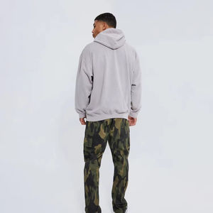 Sudadera Ecológica de Alta Calidad para Hombre, Ropa Urbana, Básicos de Algodón Combinado, Sudadera Extra Grande para Hombre - Product Image 6