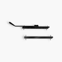 Rail de glissière de siège réglable, état neuf, pour karts électriques, accessoires de karts, UTVs à essence, transmission par chaîne, acier robuste