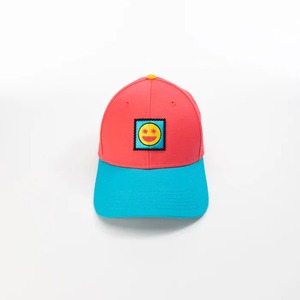 Casquettes de camionneur à visière plate avec logo personnalisé, 6 panneaux, broderie 3D, lettres unisexes, respirantes, imperméables, en maille, boucle en cuivre doré - Product Image 1